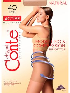 колготки женские Active 40 natural